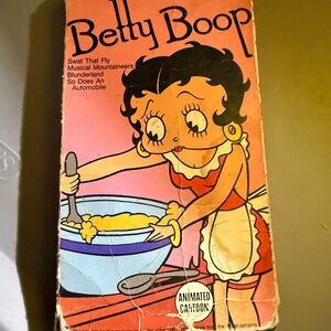 Vintage Betty Boop VHS Cartoon Collection